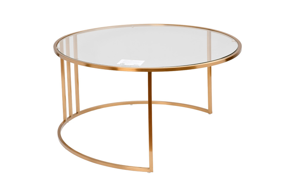 Стол журнальный с пуфом