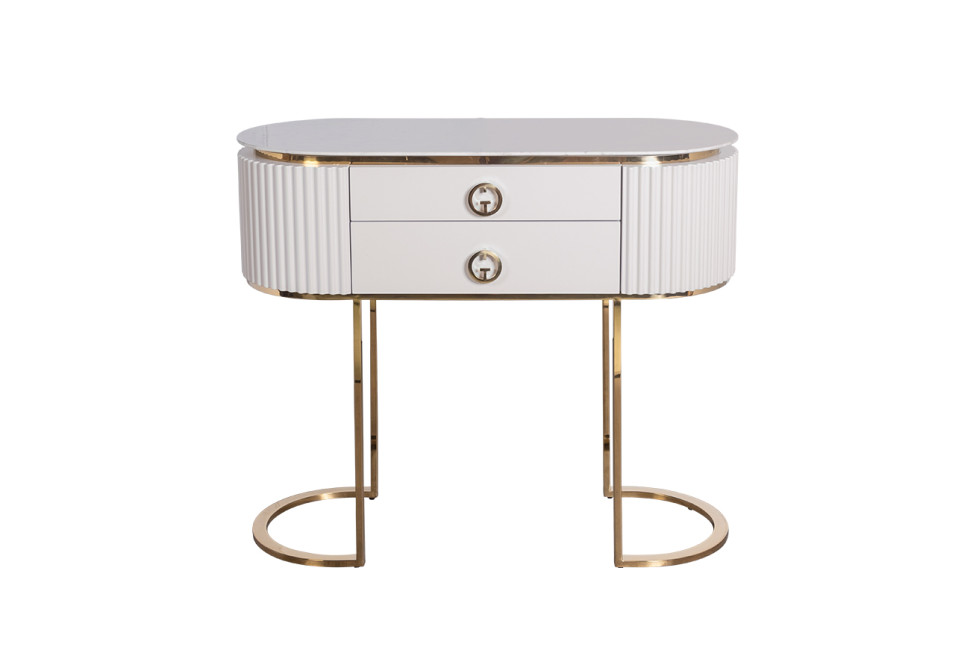 Консоль Luchiano с мраморной столешницей