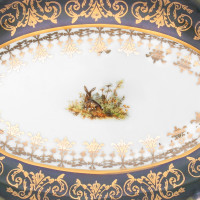 Селедочница 22см "Охота зеленая"