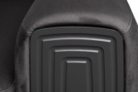 Диван Turin трехместный раскладной велюровый темно-серый Диван Turin трехместный раскладной велюровый темно-серый