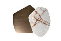 Столик журнальный Island с мрамором Столик журнальный Island с мрамором