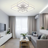 Потолочная люстра Cascade LED LAMPS 81157 Natali Kovaltseva