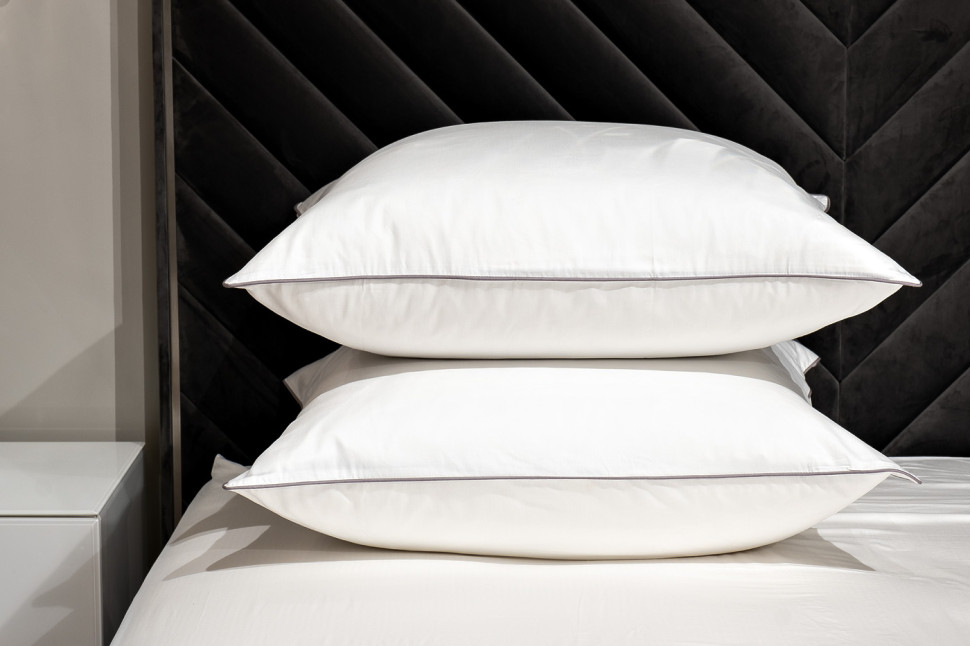 Комплект из 2х наволочек сатиновых 70х70см белый