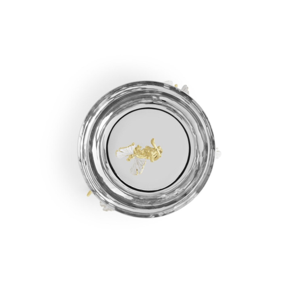 Этажерка Michael Aram "Butterfly Ginkgo Gold", двухъярусная, 33 см
