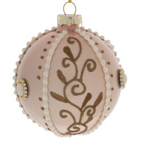 Украшение новогоднее "Шар", D8 см, L8 W8 H10 см