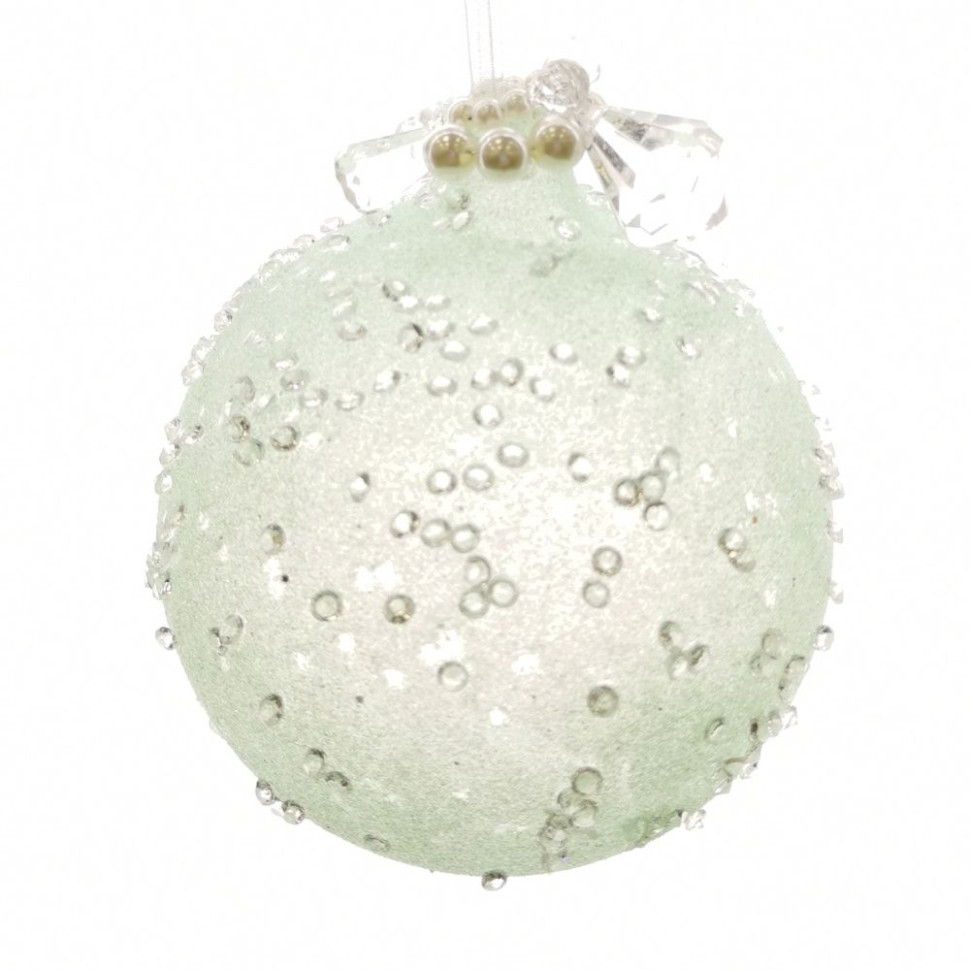 Украшение новогоднее "Шар", D8 см, L8 W8 H10 см