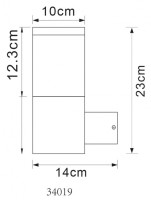 Настенный фонарь уличный Lalli 34019 Globo Настенный фонарь уличный Lalli 34019 Globo