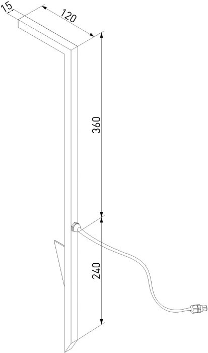 Наземный светильник Stels 35181/S Elektrostandard