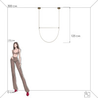 Подвесной светильник Liana 10221/1250 Loft It