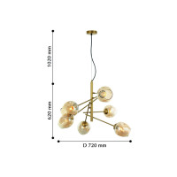 Подвесная люстра Traube 2360-6P Favourite Подвесная люстра Traube 2360-6P Favourite