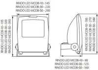 Прожектор уличный RINDO 18480 Kanlux Прожектор уличный RINDO 18480 Kanlux