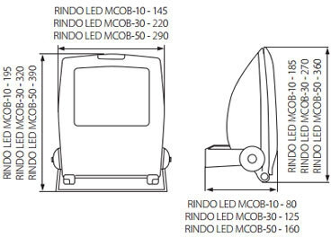 Прожектор уличный RINDO 18480 Kanlux