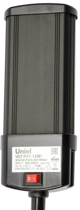 Светильник для растений Minigarden ULT-P31-12W/SPLE/40 IP40 Black Single Uniel