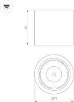 Точечный светильник DICE 046627 Arlight Точечный светильник DICE 046627 Arlight