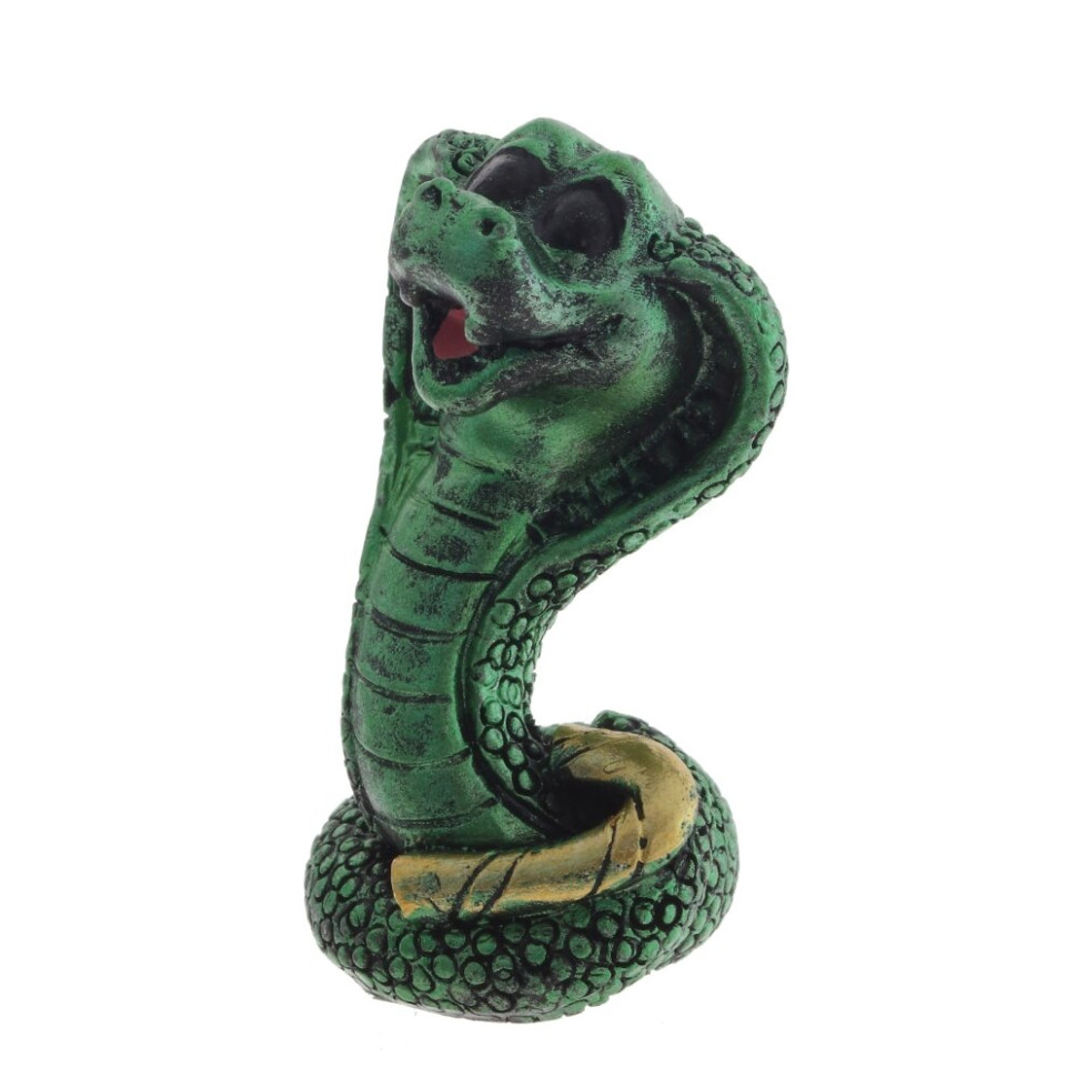 Фигурка декоративная "Змея", L3 W3,5 H5 см, 3в.