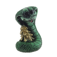 Фигурка декоративная "Змея", L3 W3,5 H5 см, 3в.