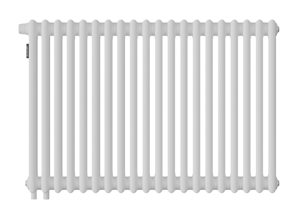 Стальной трубчатый радиатор Kohr Heim 3057/20 секций H01 с нижним подключением