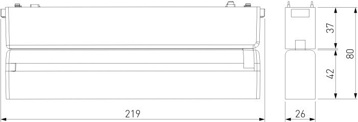 Трековый светильник Flat Magnetic 85093/01 Elektrostandard