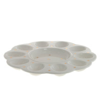 Тарелка для 10-ти яиц, L25 W25 H2,5 см