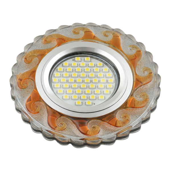 Точечный светильник Luciole DLS-L139 GU5.3 GLASSY/TEA Fametto