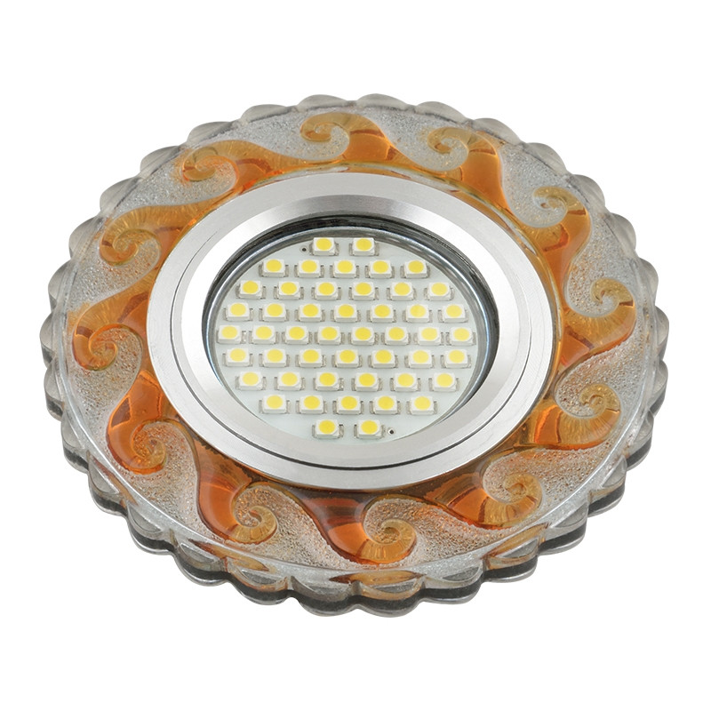 Точечный светильник Luciole DLS-L139 GU5.3 GLASSY/TEA Fametto