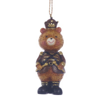 Фигурка декоративная подвесная "Медвежонок",  L3,5 W3,5 H10,5 см, 2в.