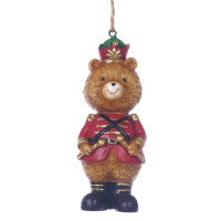 Фигурка декоративная подвесная "Медвежонок",  L3,5 W3,5 H10,5 см, 2в.