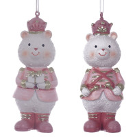 Фигурка декоративная подвесная "Медвежонок",  L3,5 W3,5 H10,5 см, 2в.