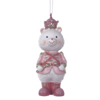 Фигурка декоративная подвесная "Медвежонок",  L3,5 W3,5 H10,5 см, 2в.