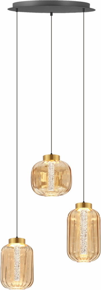 Подвесной светильник  PLC-7077-500-3P-AMBER Imex