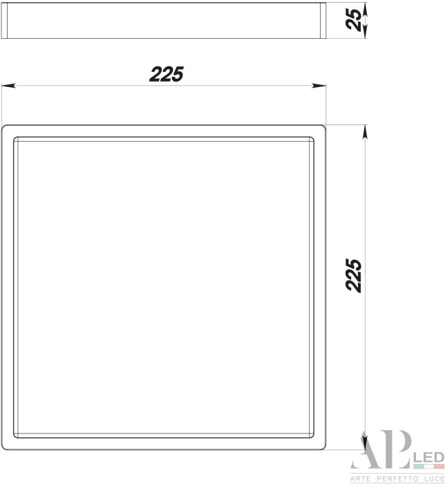 Точечный светильник Ingrid 3322.LDF2004M/18W/6K APL LED