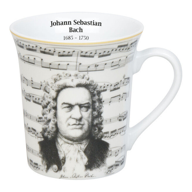 Кружка 410мл."Composers Bach"
