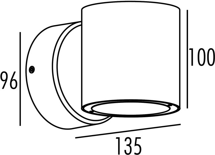 Архитектурная подсветка TUBE LED W78109-Cob-3K Bl Oasis Light