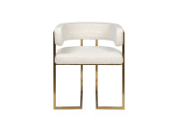 Стул букле бежевый/матовое золото Стул букле бежевый/матовое золото