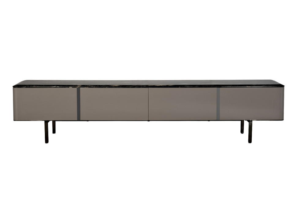 Тумба под телевизор Bbfly с мраморной столешницей