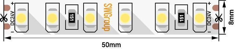 Светодиодная лента SWG3120 SWG3120-24-9.6-W-M SWG