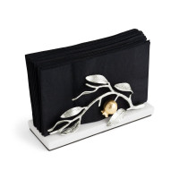 Салфетница Michael Aram "Pomegranate Silver", 20 см