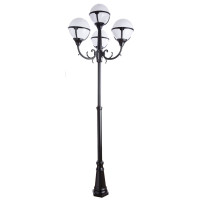 Наземный фонарь Monaco A1497PA-4BK Arte Lamp Наземный фонарь Monaco A1497PA-4BK Arte Lamp