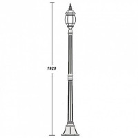 Наземный фонарь  83408S Gb Oasis Light