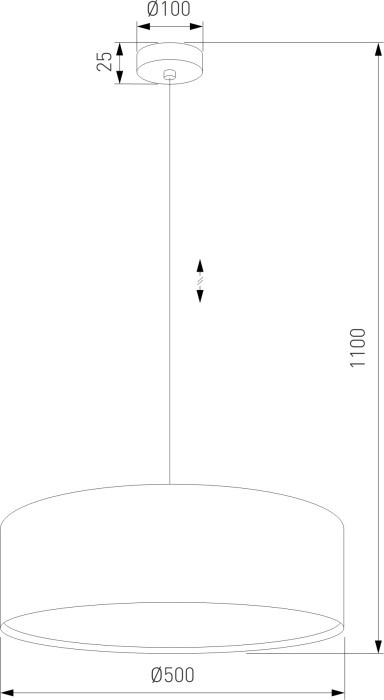 Подвесной светильник Earth 4654 Earth TK Lighting