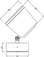 Прожектор уличный Colt 732137 Deko-Light