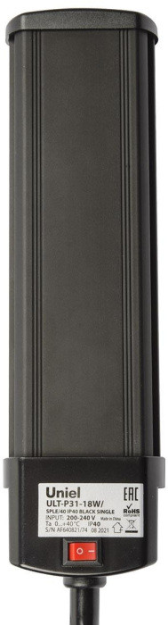 Светильник для растений Minigarden ULT-P31-18W/SPLE/40 IP40 Black Single Uniel