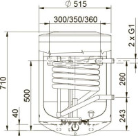 Водонагреватель Stout SWH-1210-000075
