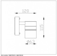 Уличный настенный светодиодный светильник Lucide Arne-Led 14867/05/12 Уличный настенный светодиодный светильник Lucide Arne-Led 14867/05/12