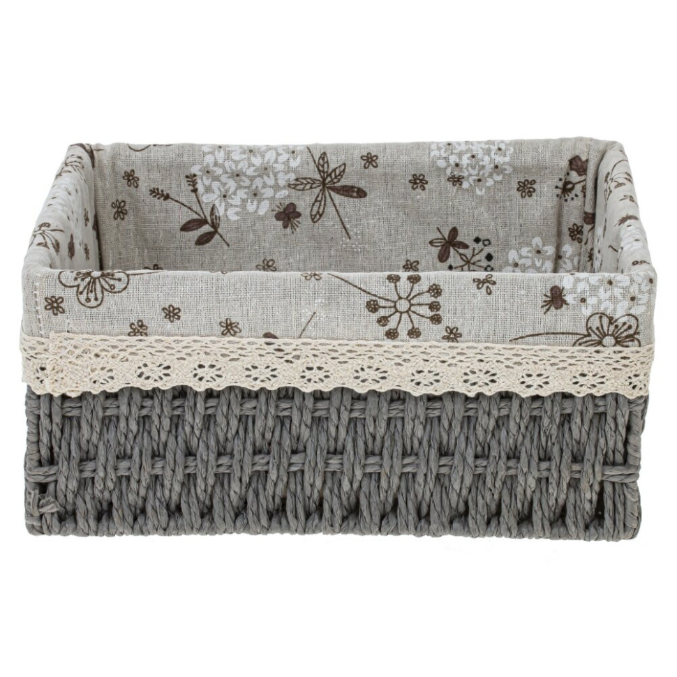 Корзина, L26 W20 H12,5 см