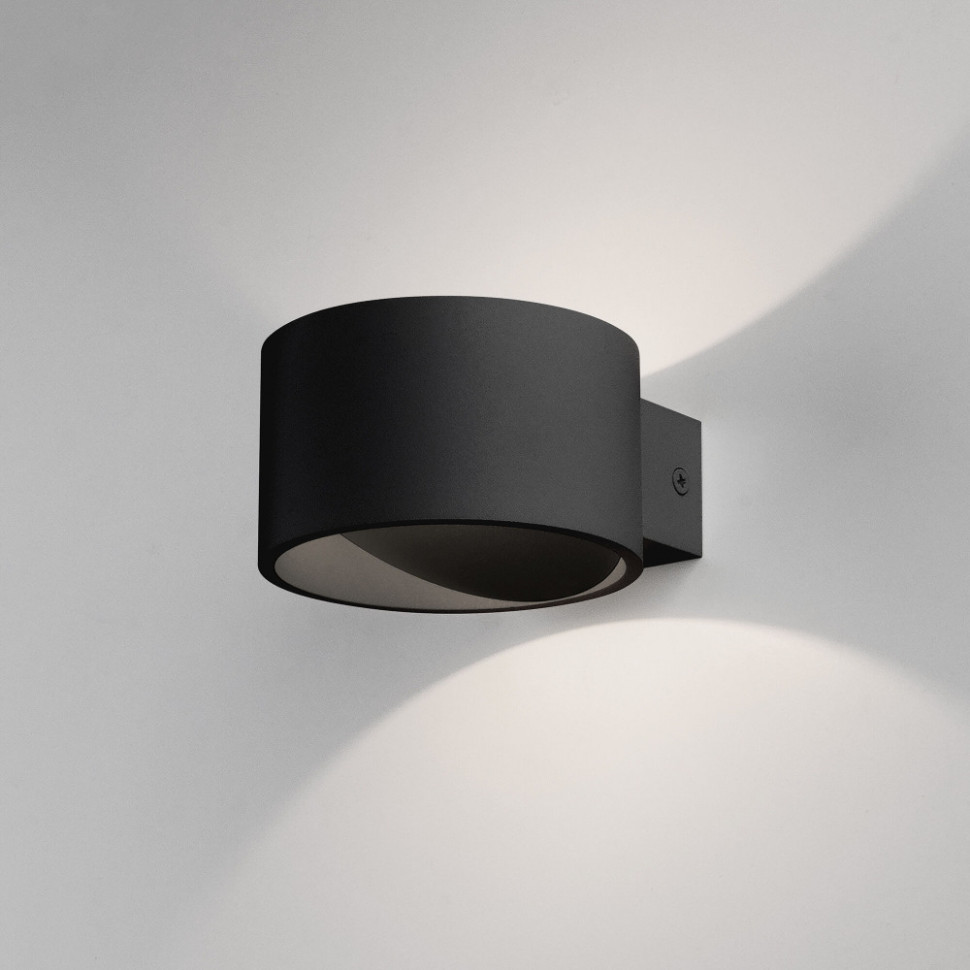 Настенный светильник Coneto MRL LED 1045 чёрный Elektrostandard