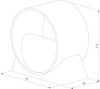 Настенный светильник Coneto MRL LED 1045 чёрный Elektrostandard