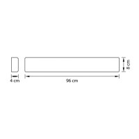 Настенный светодиодный светильник Lightstar Fiume 810538 Настенный светодиодный светильник Lightstar Fiume 810538