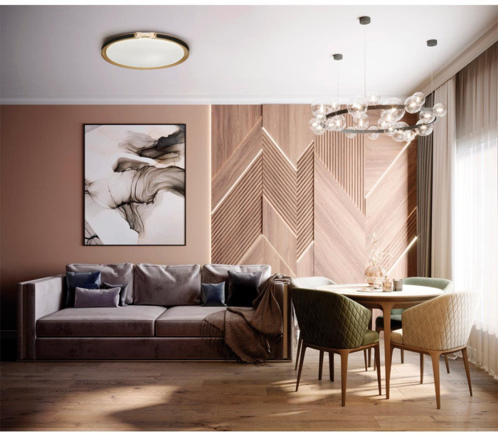 Настенно-потолочный светильник Favemo Black 7667/EL Sonex