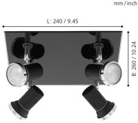 Спот Tamara 1 33678 Eglo